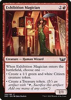 Matte Finish Streets of New Capenna Exhibition Magician ( #106 )