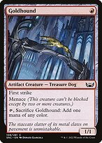 Matte Finish Streets of New Capenna Goldhound ( #108 )