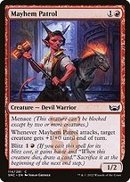 Matte Finish Streets of New Capenna Mayhem Patrol ( #114 )
