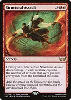 Matte Finish Streets of New Capenna Structural Assault ( #126 )