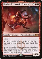 Matte Finish Streets of New Capenna Urabrask, Heretic Praetor ( #129 )