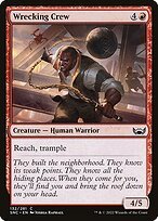 Matte Finish Streets of New Capenna Wrecking Crew ( #132 )