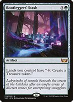 Matte Finish Streets of New Capenna Bootleggers' Stash ( #134 )