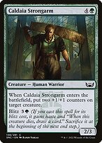 Matte Finish Streets of New Capenna Caldaia Strongarm ( #138 )