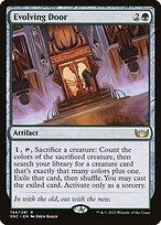 Matte Finish Streets of New Capenna Evolving Door ( #144 )