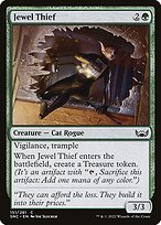 Matte Finish Streets of New Capenna Jewel Thief ( #151 )