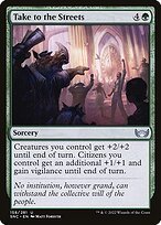 Matte Finish Streets of New Capenna Take to the Streets ( #158 )