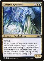 Matte Finish Streets of New Capenna Celestial Regulator ( #174 )