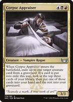 Matte Finish Streets of New Capenna Corpse Appraiser ( #178 )