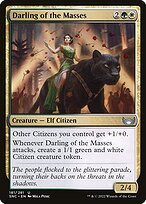 Matte Finish Streets of New Capenna Darling of the Masses ( #181 )