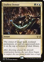 Matte Finish Streets of New Capenna Endless Detour ( #183 )