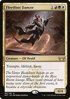 Matte Finish Streets of New Capenna Fleetfoot Dancer ( #188 )