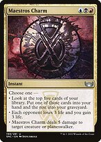 Matte Finish Streets of New Capenna Maestros Charm ( #199 )