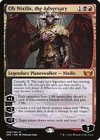 Matte Finish Streets of New Capenna Ob Nixilis, the Adversary ( #206 )