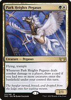 Matte Finish Streets of New Capenna Park Heights Pegasus ( #211 )