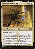 Matte Finish Streets of New Capenna Raffine, Scheming Seer ( #213 )