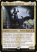 Matte Finish Streets of New Capenna Toluz, Clever Conductor ( #228 )