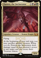 Matte Finish Streets of New Capenna Ziatora, the Incinerator ( #231 )