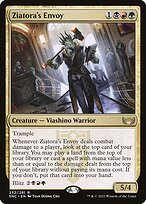 Matte Finish Streets of New Capenna Ziatora's Envoy ( #232 )