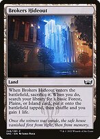 Matte Finish Streets of New Capenna Brokers Hideout ( #248 )