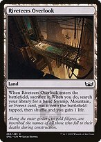 Matte Finish Streets of New Capenna Riveteers Overlook ( #255 )