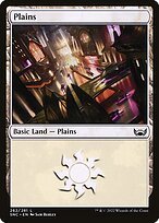 Matte Finish Streets of New Capenna Plains ( #262 )