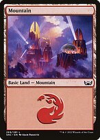 Matte Finish Streets of New Capenna Mountain ( #269 )