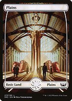 Matte Finish Streets of New Capenna Plains ( #273 )