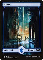 Matte Finish Streets of New Capenna Island ( #274 )