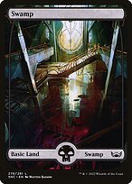 Matte Finish Streets of New Capenna Swamp ( #276 )