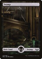 Matte Finish Streets of New Capenna Swamp ( #277 )