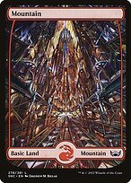 Matte Finish Streets of New Capenna Mountain ( #278 )