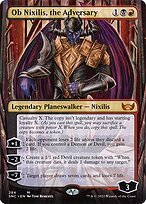 Matte Finish Streets of New Capenna Ob Nixilis, the Adversary ( #284 )