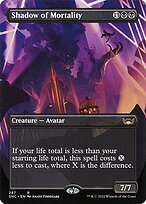 Matte Finish Streets of New Capenna Shadow of Mortality ( #287 )