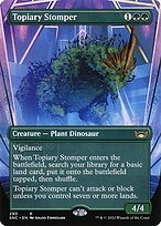 Matte Finish Streets of New Capenna Topiary Stomper ( #290 )