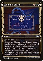 Matte Finish Streets of New Capenna Cabaretti Charm ( #300 )