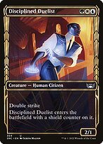 Matte Finish Streets of New Capenna Disciplined Duelist ( #304 )