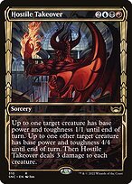Matte Finish Streets of New Capenna Hostile Takeover ( #310 )