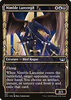 Matte Finish Streets of New Capenna Nimble Larcenist ( #321 )
