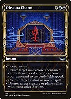 Matte Finish Streets of New Capenna Obscura Charm ( #323 )