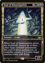 Matte Finish Streets of New Capenna Soul of Emancipation ( #334 )