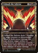 Matte Finish Streets of New Capenna Unleash the Inferno ( #337 )