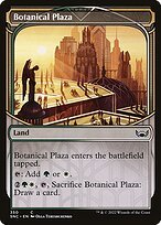 Matte Finish Streets of New Capenna Botanical Plaza ( #350 )