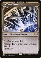 Matte Finish Streets of New Capenna Raffine's Tower ( #353 )