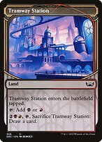 Matte Finish Streets of New Capenna Tramway Station ( #356 )