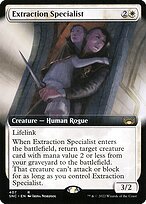 Matte Finish Streets of New Capenna Extraction Specialist ( #407 )