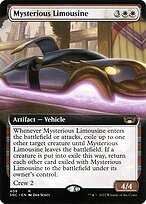 Matte Finish Streets of New Capenna Mysterious Limousine ( #408 )