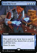Matte Finish Streets of New Capenna Even the Score ( #411 )