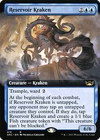 Matte Finish Streets of New Capenna Reservoir Kraken ( #413 )