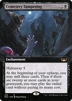 Matte Finish Streets of New Capenna Cemetery Tampering ( #418 )